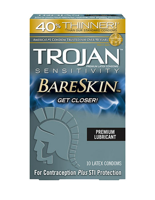 Trojan Bareskin Condoms 10pk
