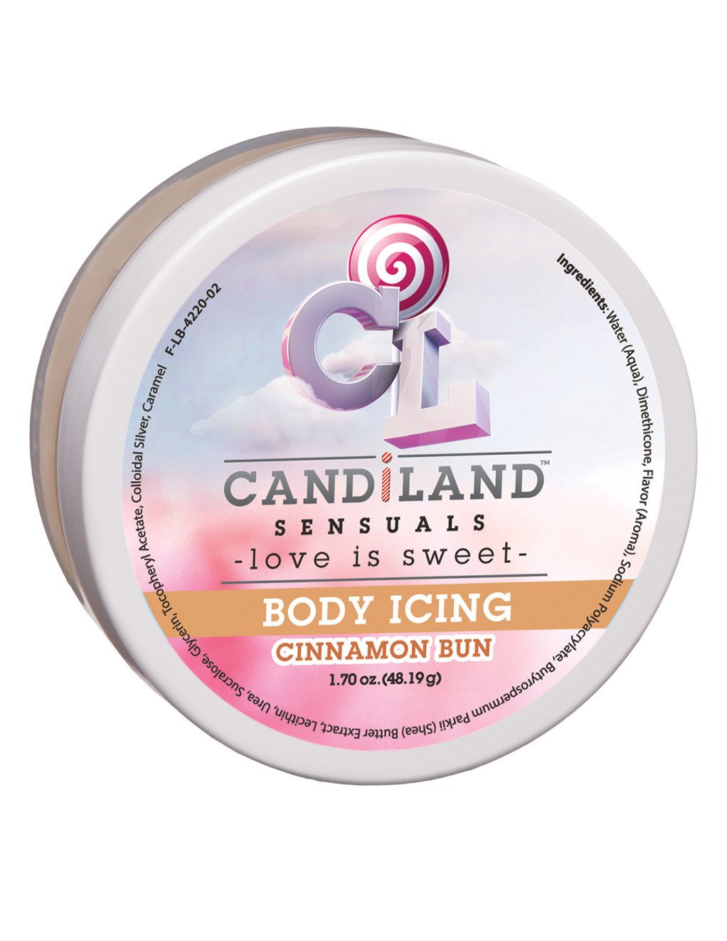 Candiland by Doc Johnson Edible Body Icing Cinnamon Bun