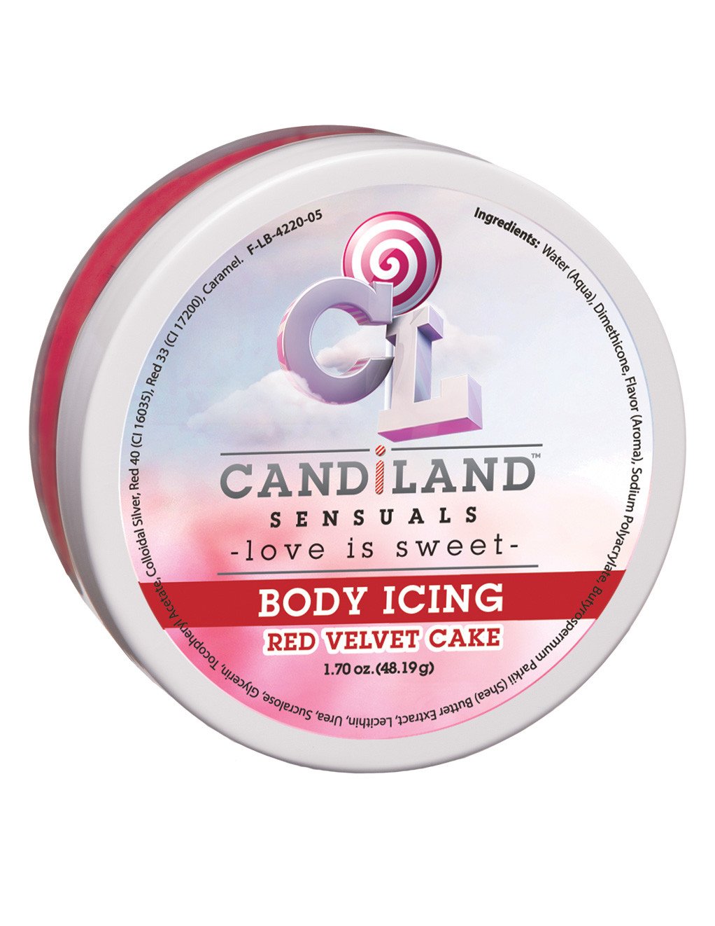 Candiland by Doc Johnson Edible Body Icing Red Velvet