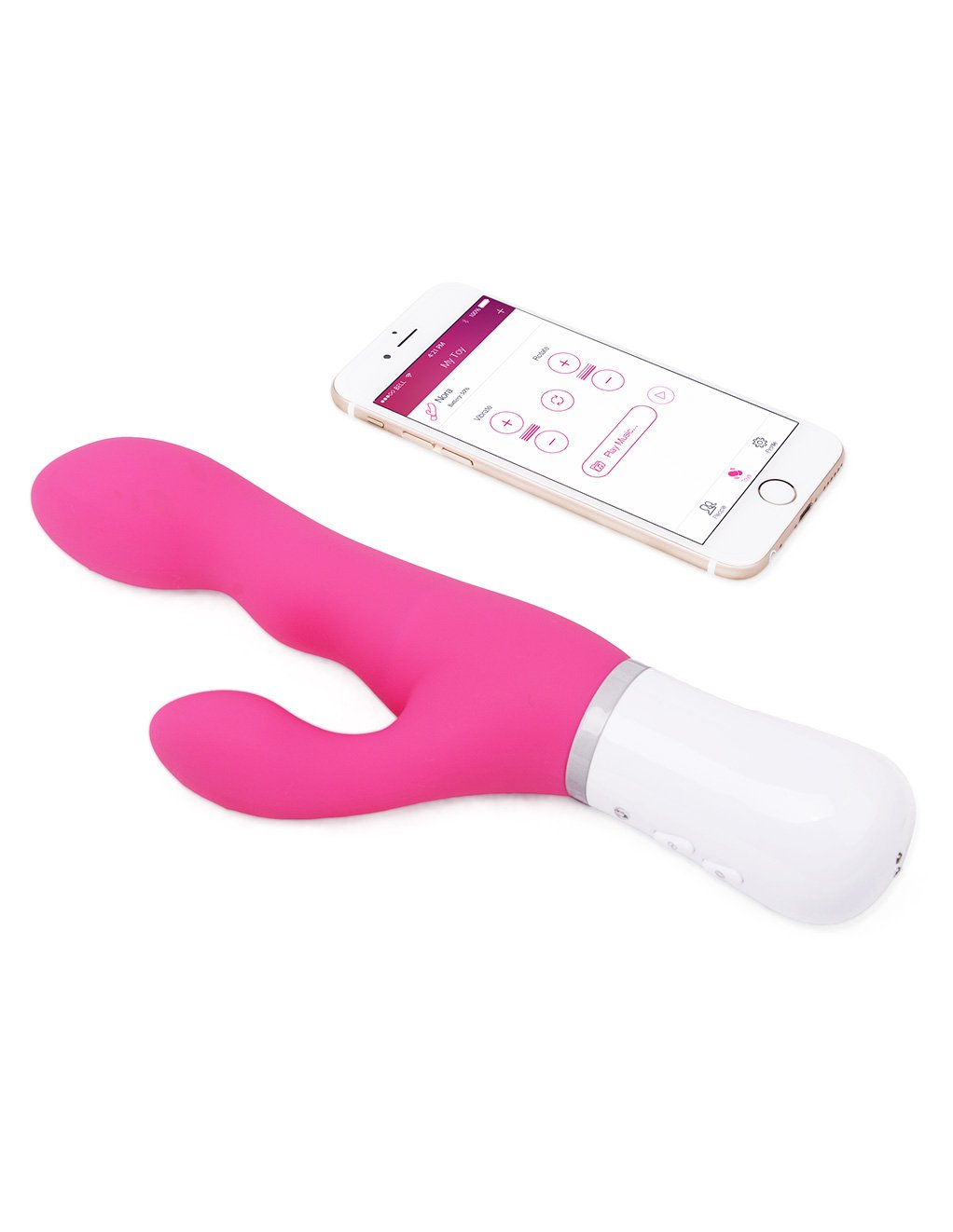 Lovense Nora Bluetooth Remote Control Rabbit Vibrator - Novelties - Dual/Multi