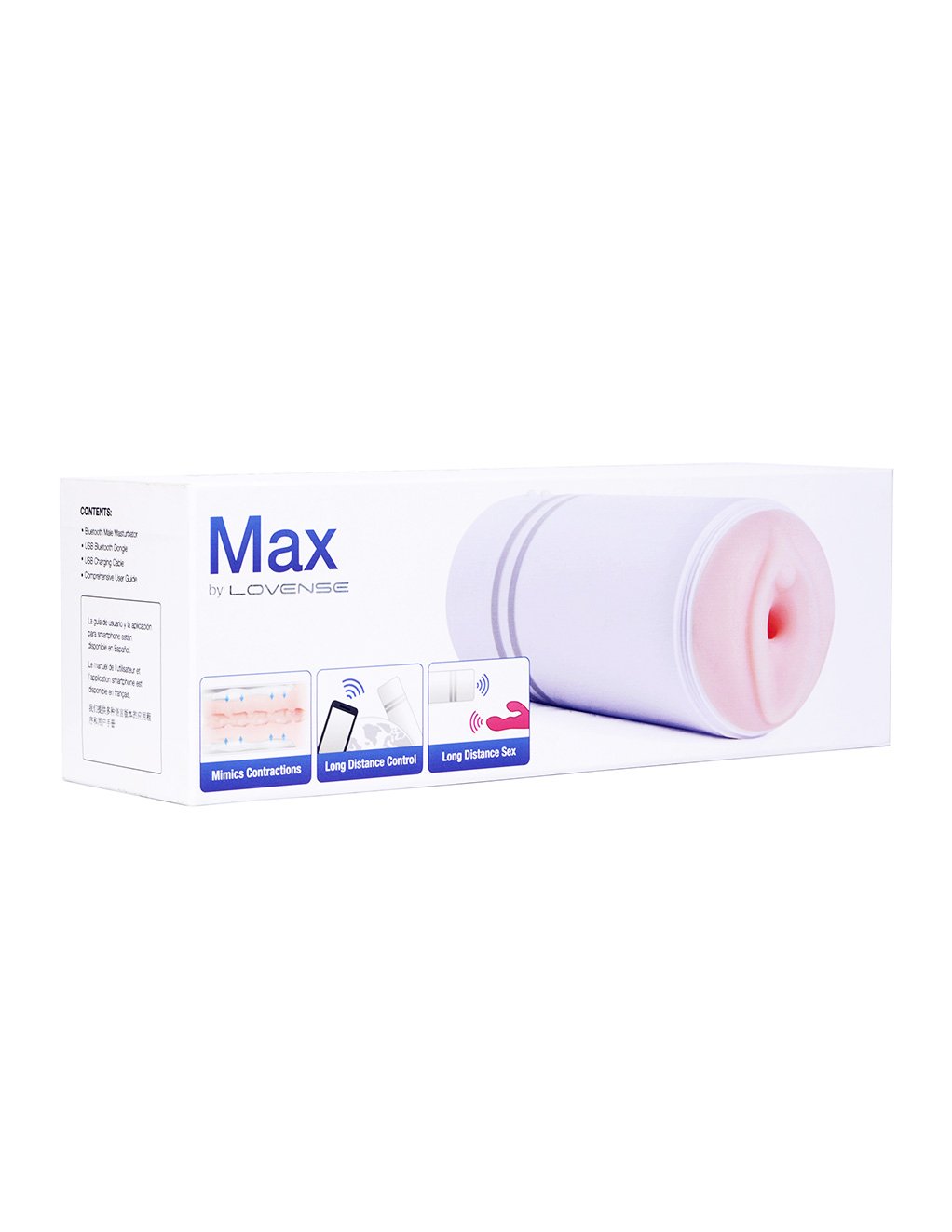 Lovense Max Bluetooth Remote Control Male Masturbator - Novelties - Masturbator