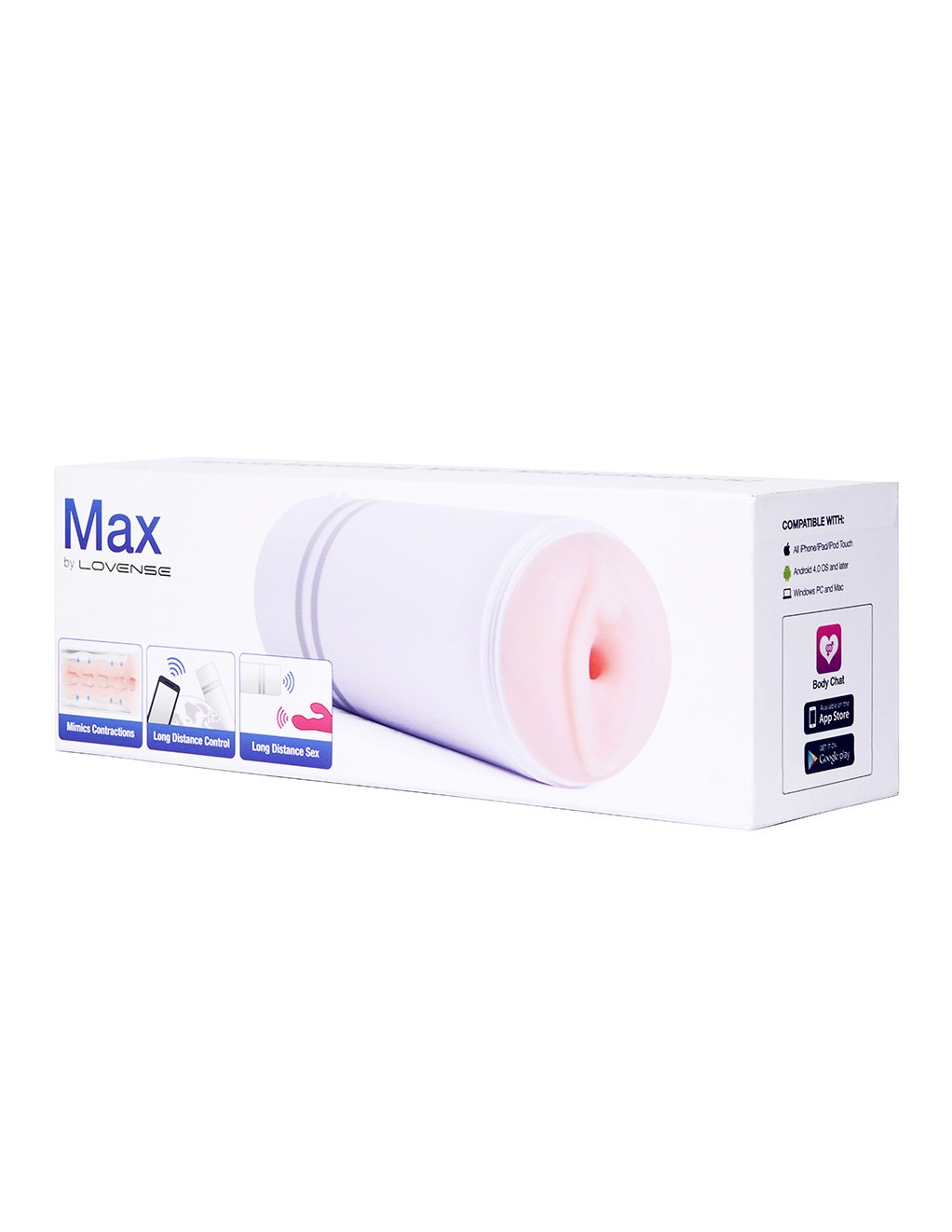 Lovense Max Bluetooth Remote Control Male Masturbator - Novelties - Masturbator