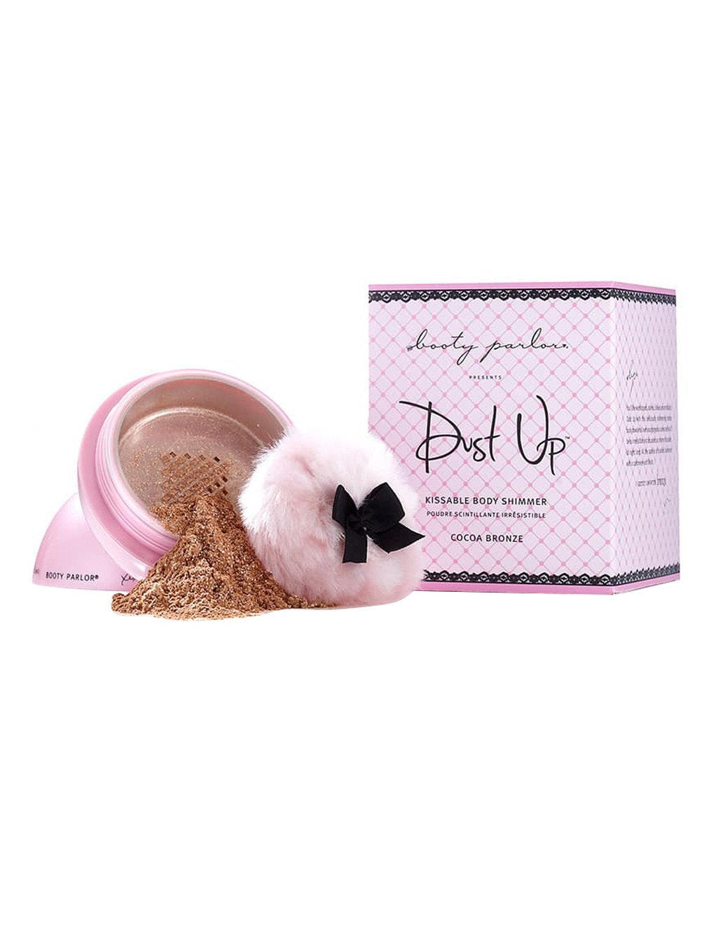booty parlor dust up body shimmer bronze