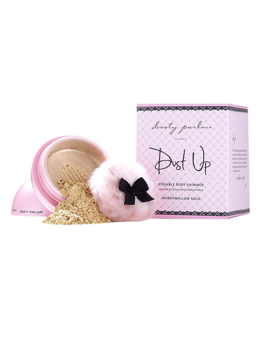 booty parlor dust up body shimmer gold