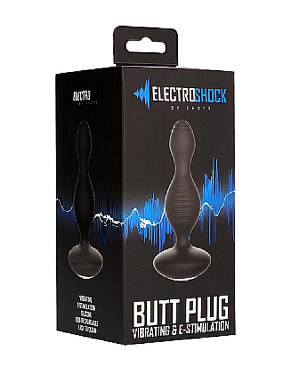 E-Stimulation Vibrating Butt Plug packaging