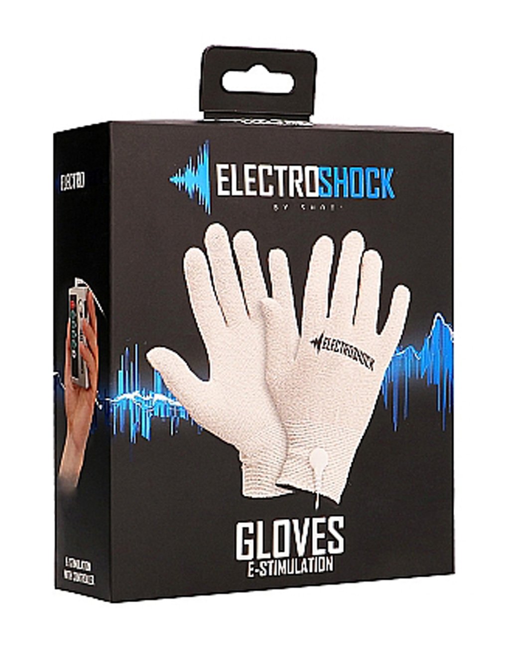 E-Stimulation Gloves by Electroshock packaging
