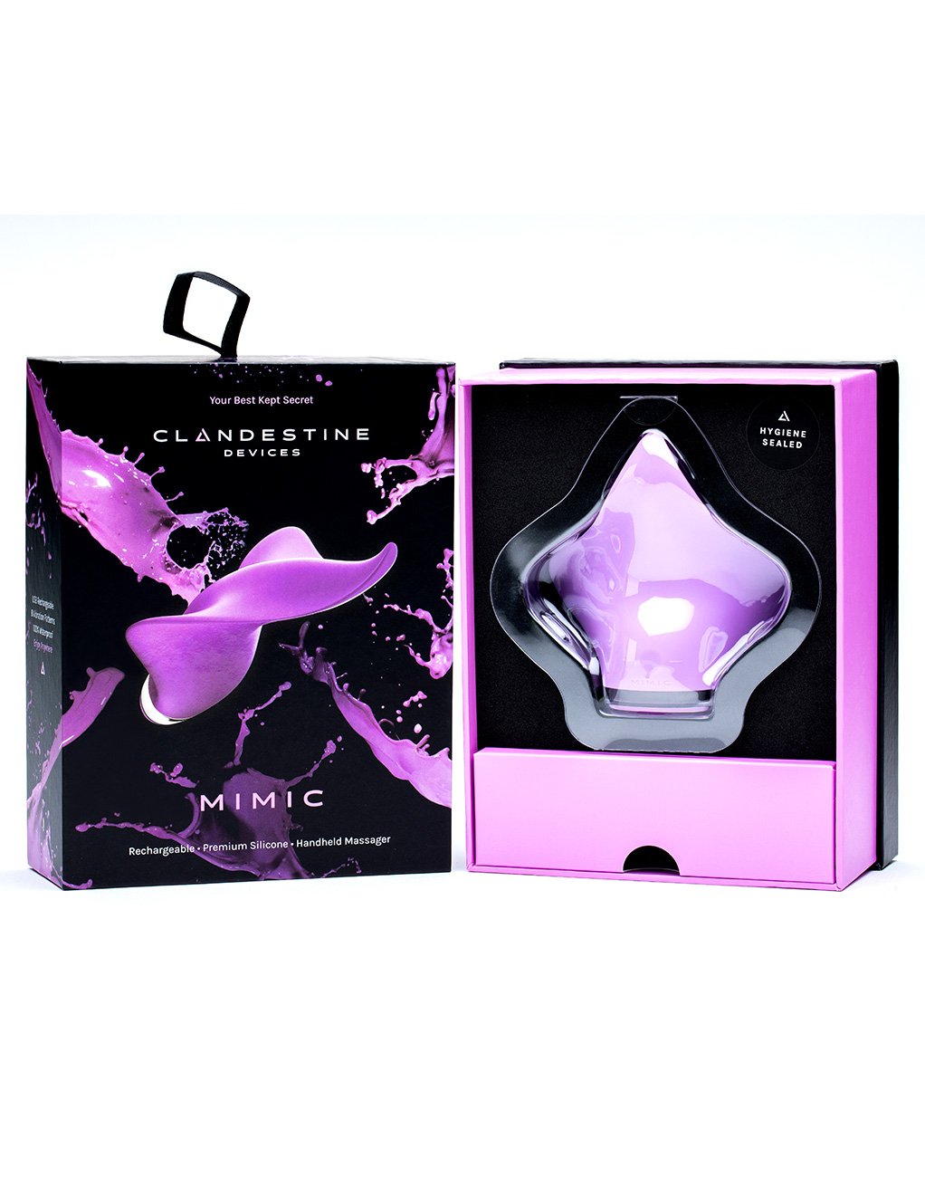 Clandestine Devices Mimic Massager Lilac - Novelties - External