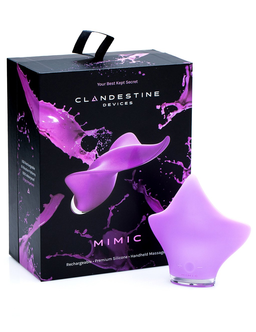 Clandestine Devices Mimic Massager Lilac - Novelties - External