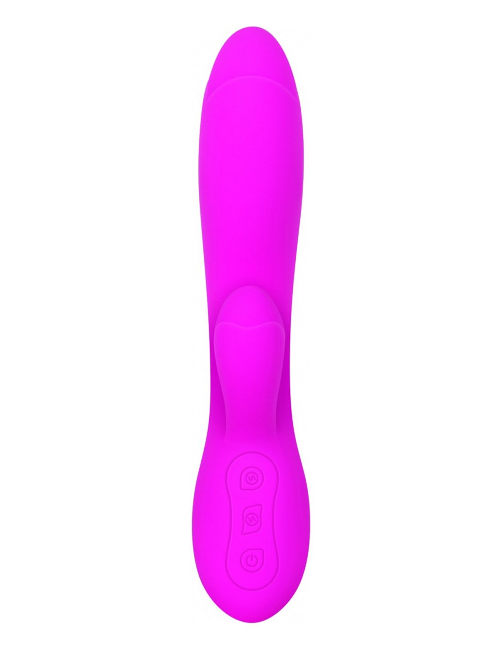 Evolved Tantalizing Tulip Dual Stimulation Vibrator front view