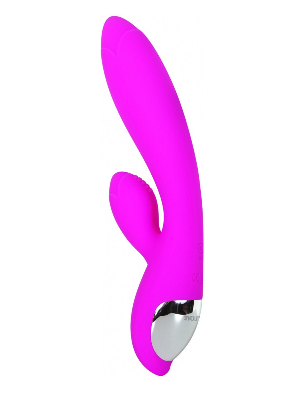 Evolved Tantalizing Tulip Dual Stimulation Vibrator pink