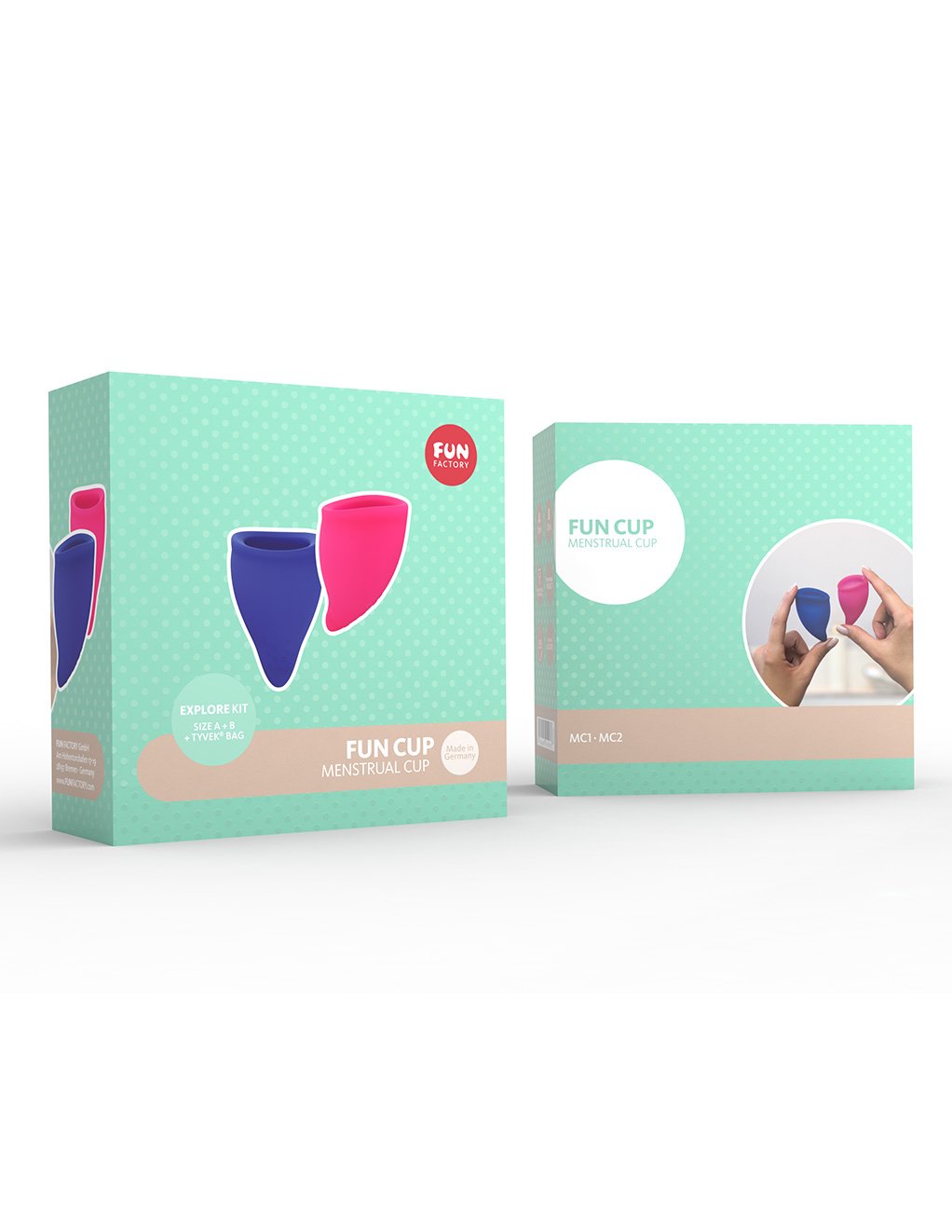 Fun Factory Fun Cup Menstrual Cup Explore Kit - Personal Care - Hygiene