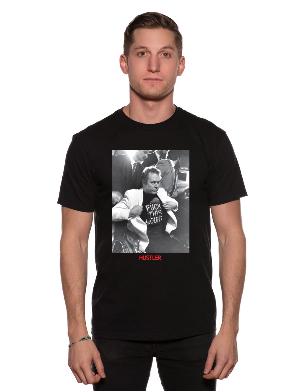 Hustler F This Court Tee Medium