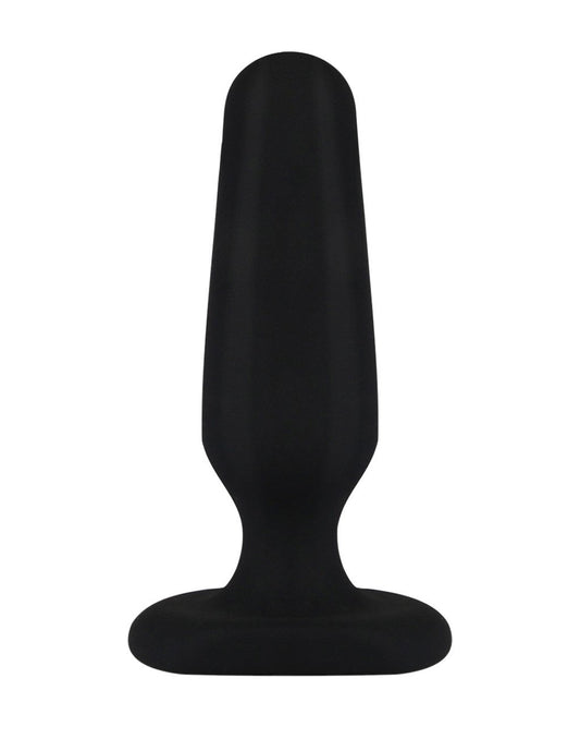 Hustler Silicone Anal Plug 3 inch black