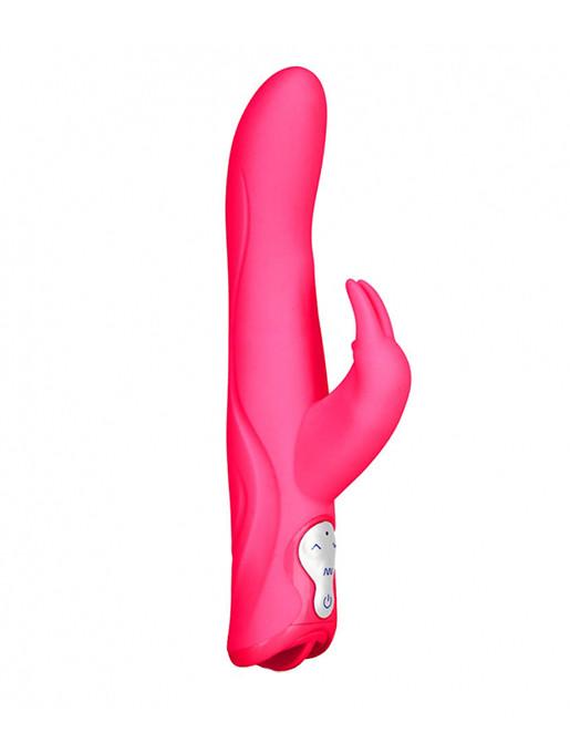 Hustler G-Spot Rabbit Vibrator Pink