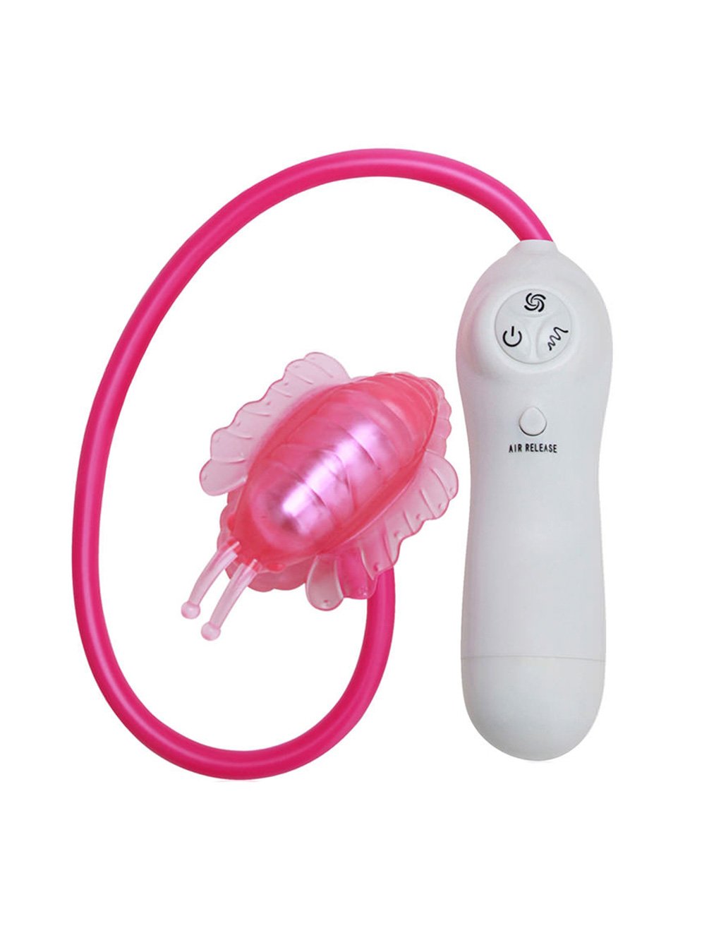 Hustler Vibrating Sucking Butterfly Massager - Novelties - Massager