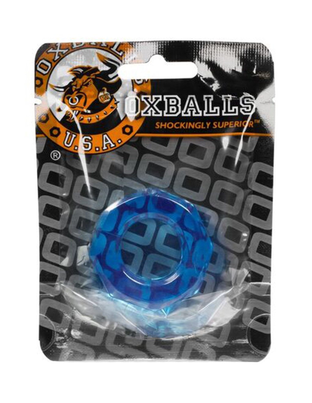 Oxballs Humpballs Cockring Blue - Novelties - Cockring
