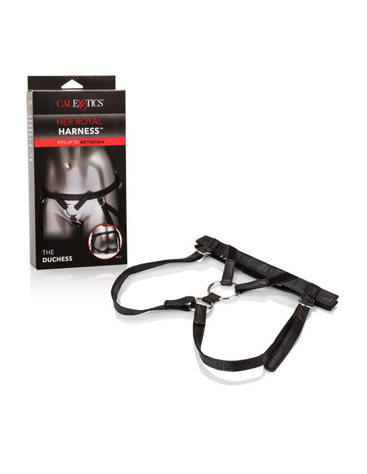 Cal Exotics Her Royal Harness The Duchess Black - Novelties - Harness