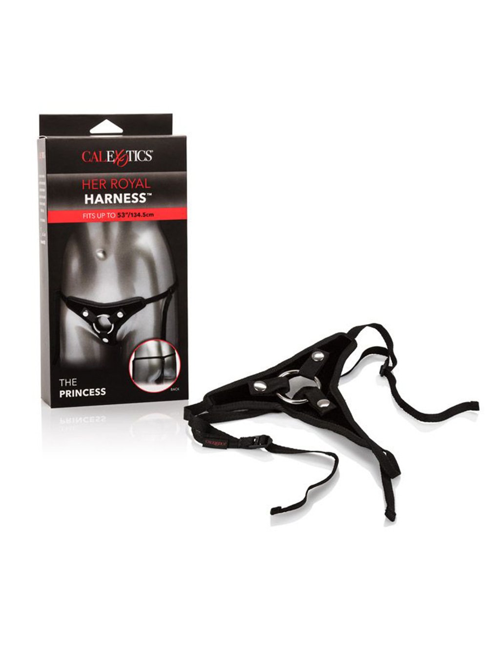 Cal Exotics Her Royal Harness The Princess Black - Novelties - Harness