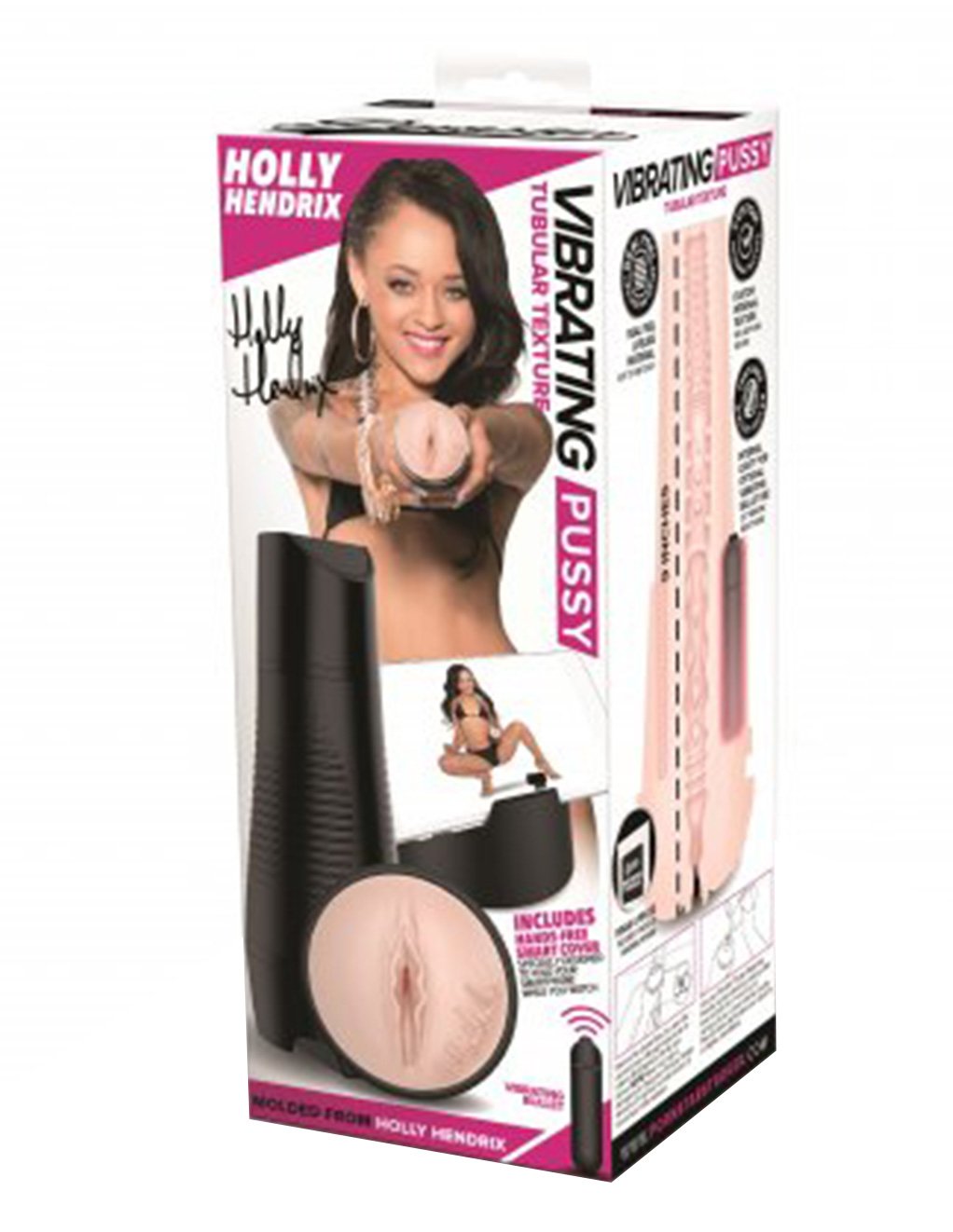 Holly Hendrix Vibrating Pussy Masturbator bullet