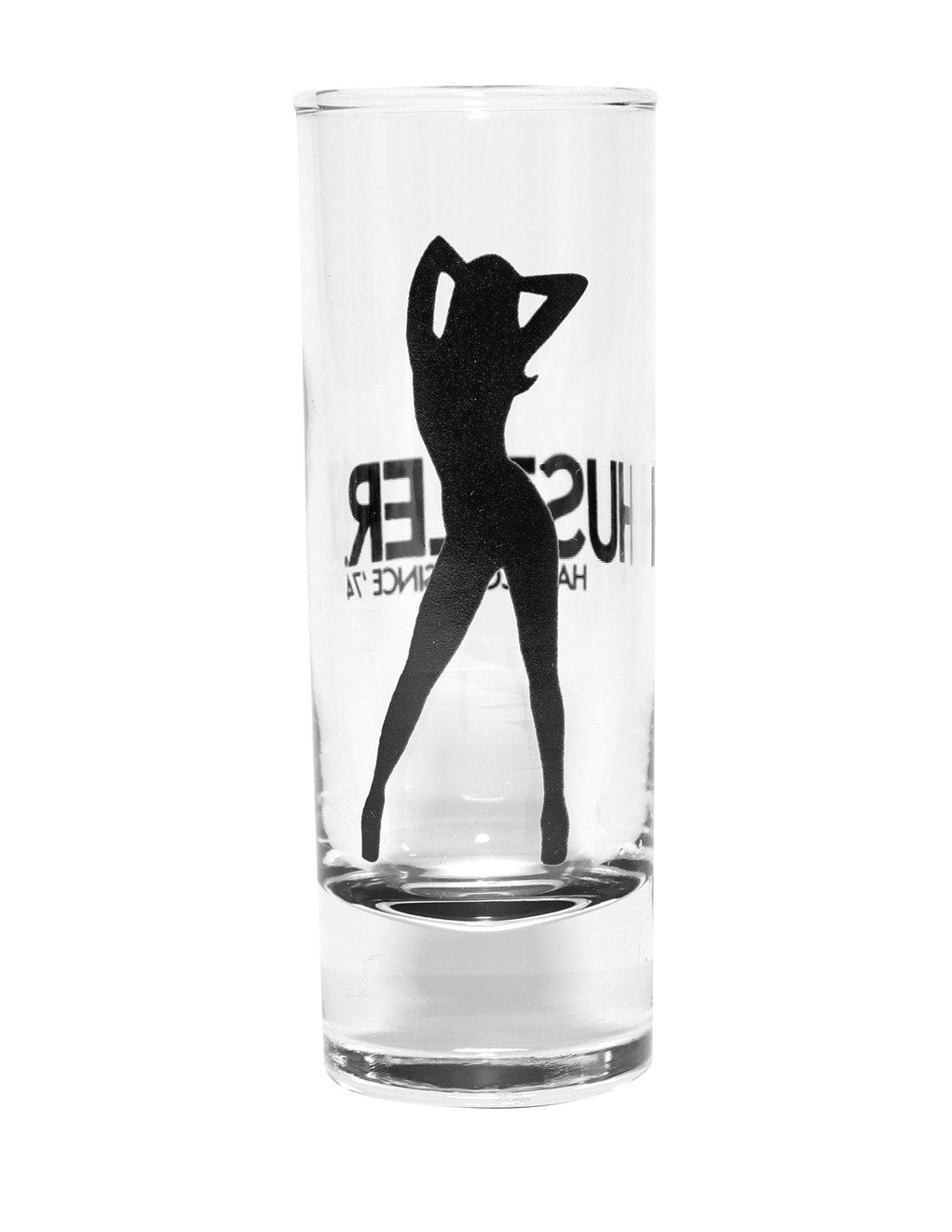 Hustler Hardcore Shooter Glass Black - General Merchandise - Barware