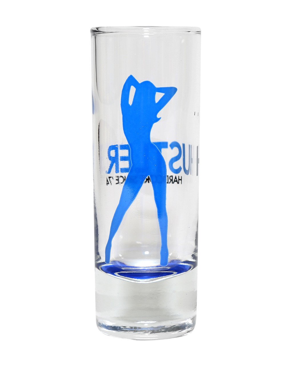 Hustler Hardcore Shooter Glass Blue - General Merchandise - Barware