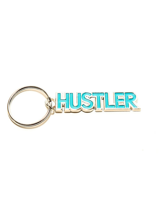 Hustler Logo Keychain Turquoise - General Merchandise - Souvenirs