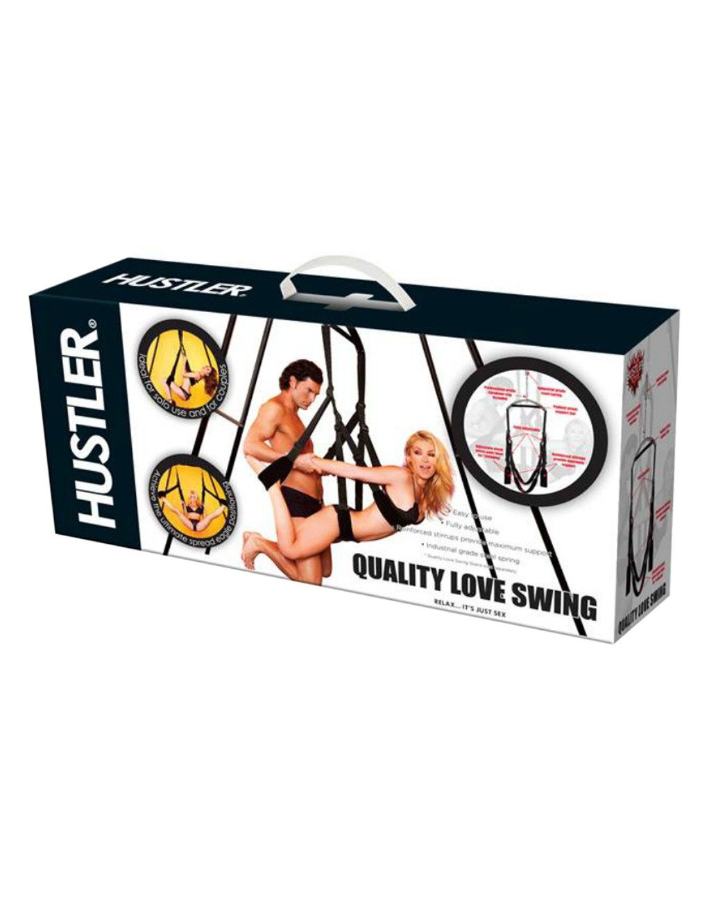 Hustler Fetish Hanging Sex Swing box