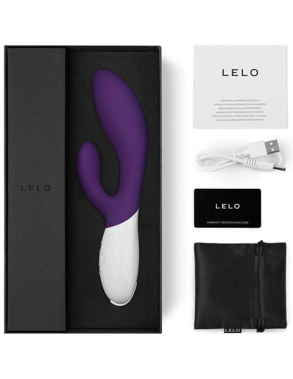 Lelo Ina 2 Waterproof Dual Stimulating Vibrator - Novelties - Dual/Multi