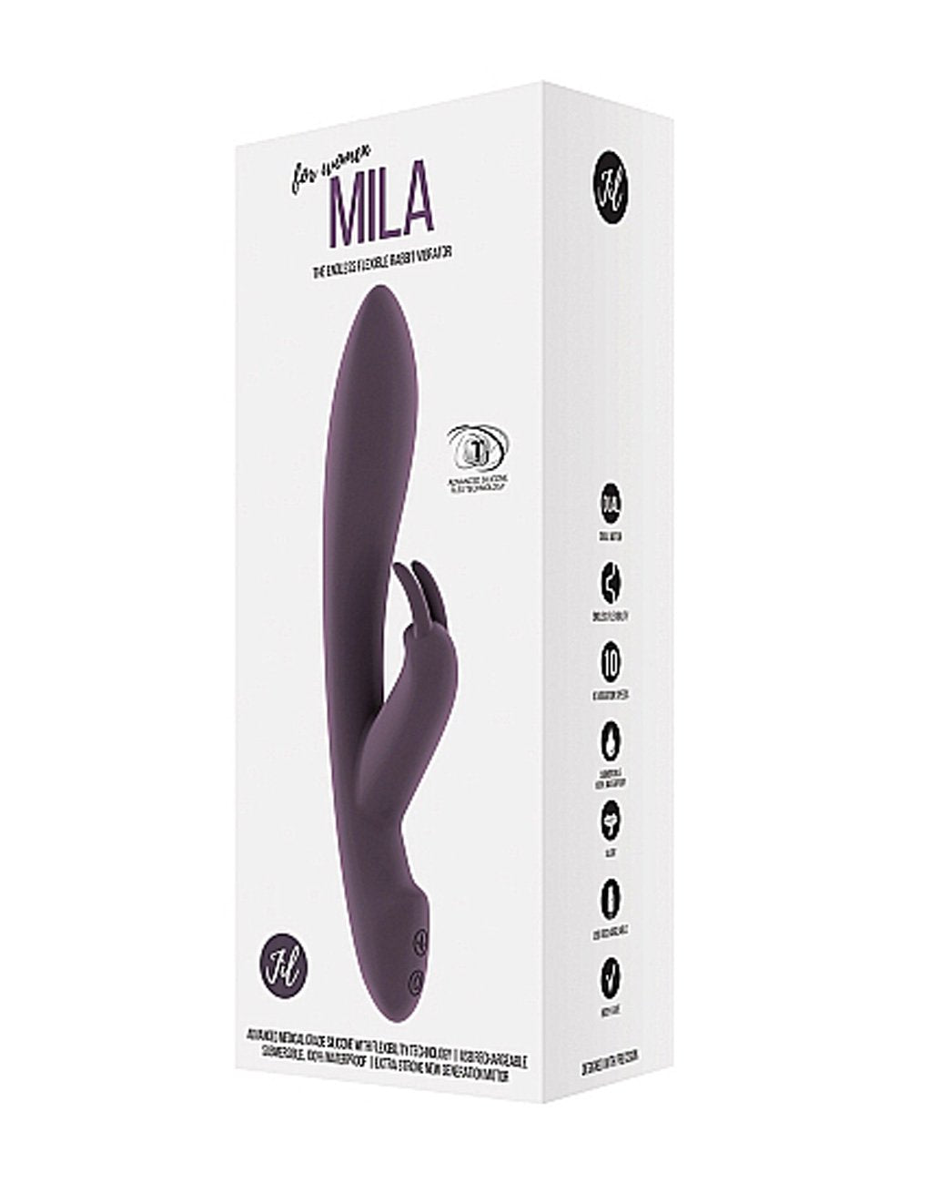Jil Mila Rabbit Purple Adult Sex Toy Packaging