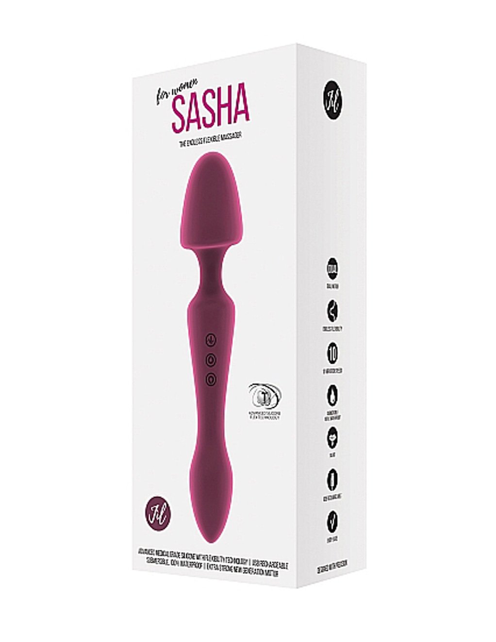 Jil Sasha Wand Pink Vibrator
