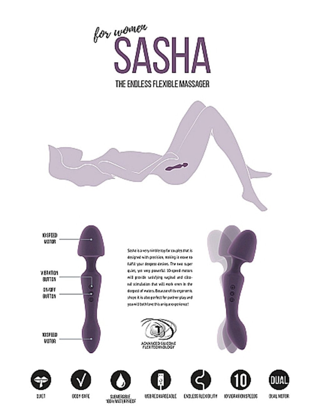 Jil Sasha Wand Purple