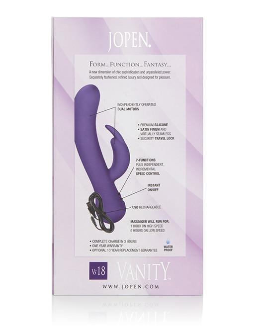 Jopen Vanity VS 18 Vibrator Package Back