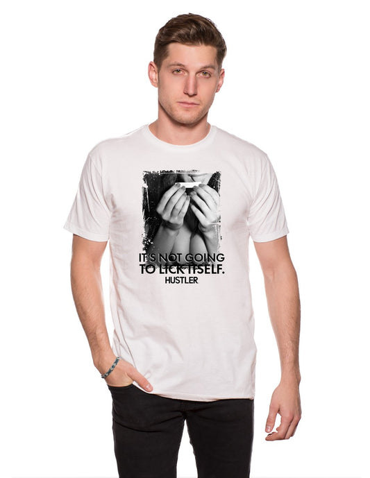 Hustler J Lick Girl Men's Tee White