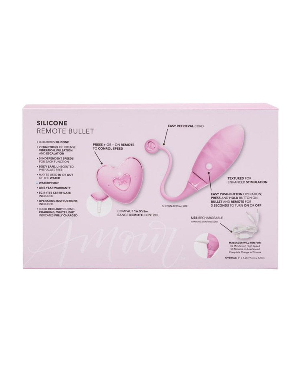 Jopen Amour Silicone Remote Bullet - Novelties - Bullet