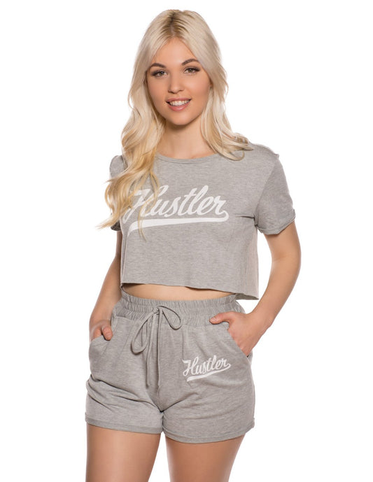 Hustler Women's Script Logo Drawstring Short