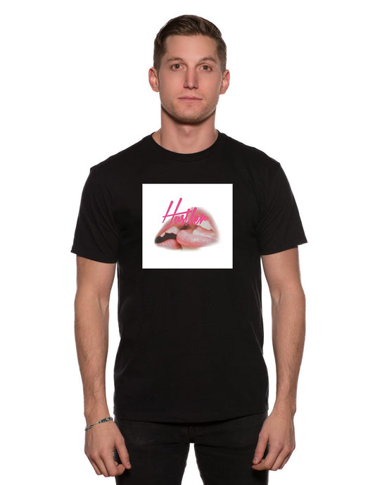 Hustler Lip Lock Tee Black