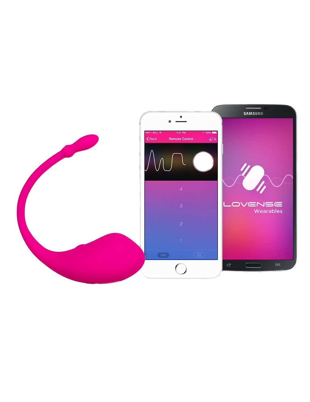 Lovense Lush Bluetooth Remote Control G-Spot Vibrator - Novelties - Massager