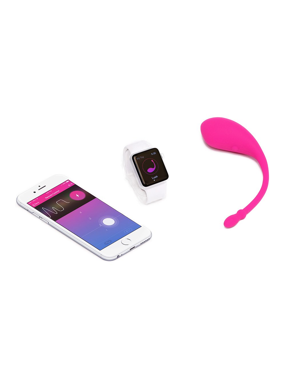 Lovense Lush Bluetooth Remote Control G-Spot Vibrator - Novelties - Massager