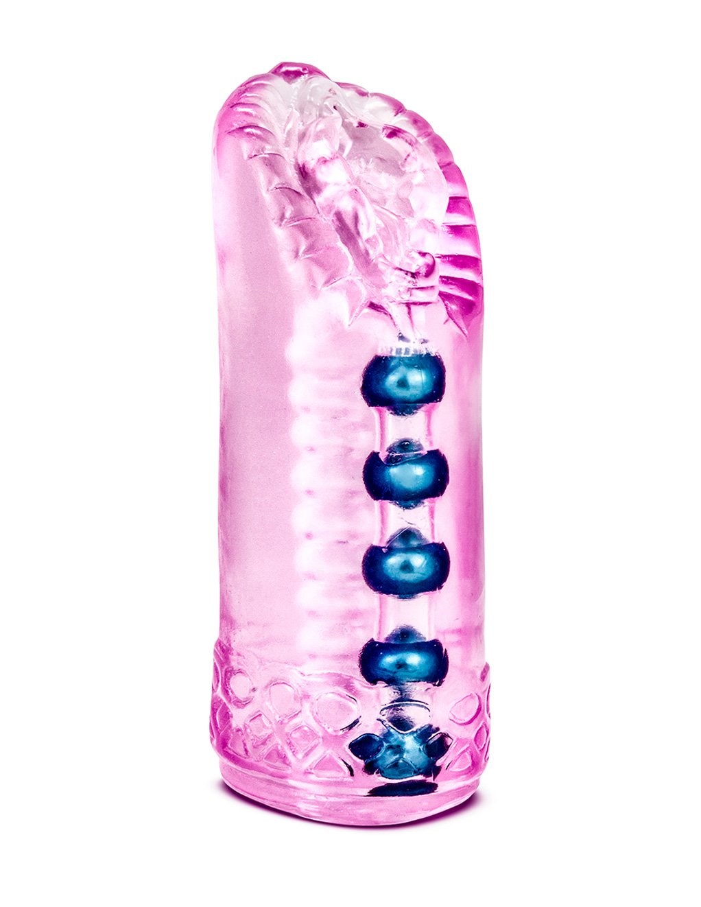 M For Men by Blush Novelties Sexy Snatch Masturbator Pearls