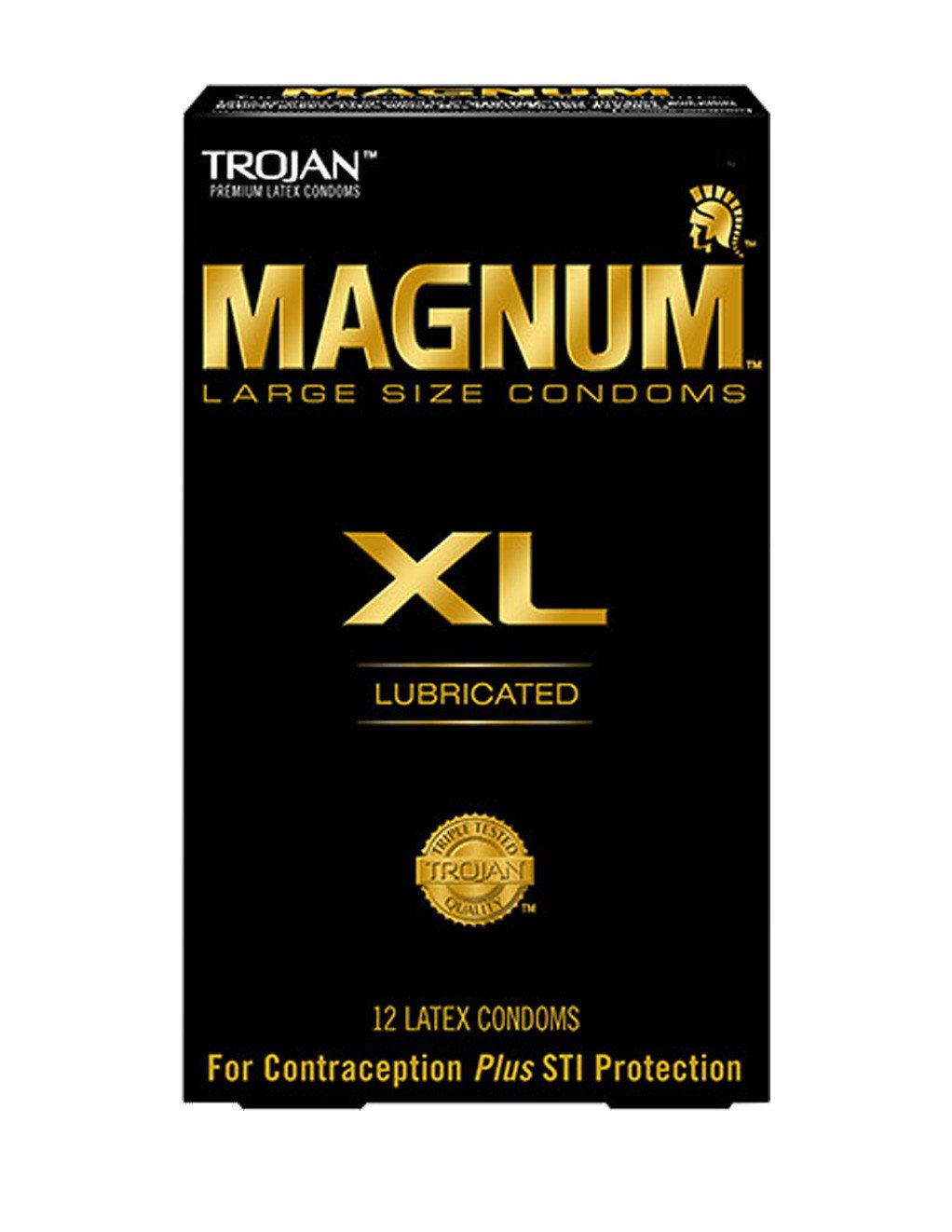 Trojan Magnum XL Condoms 12pk - Personal Care - Hygiene