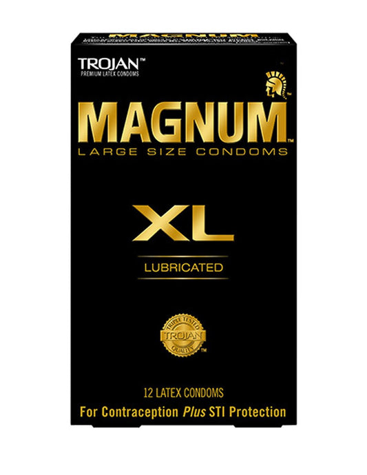 Trojan Magnum XL Condoms 12pk - Personal Care - Hygiene
