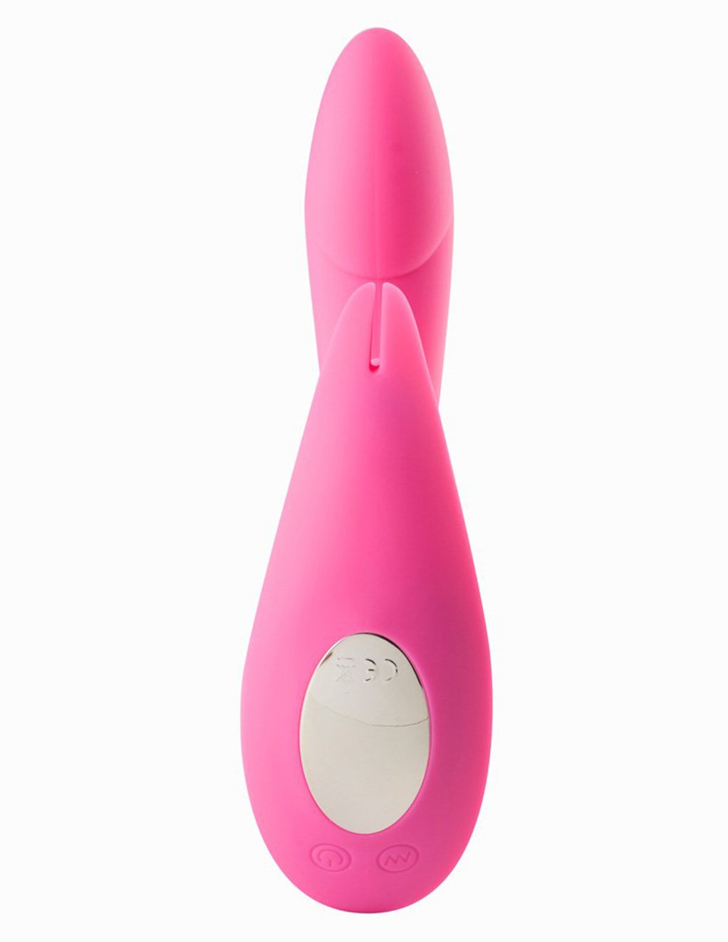 Maia Leah USB Rechargeable Silicone 10-Function Rabbit Vibrator front view