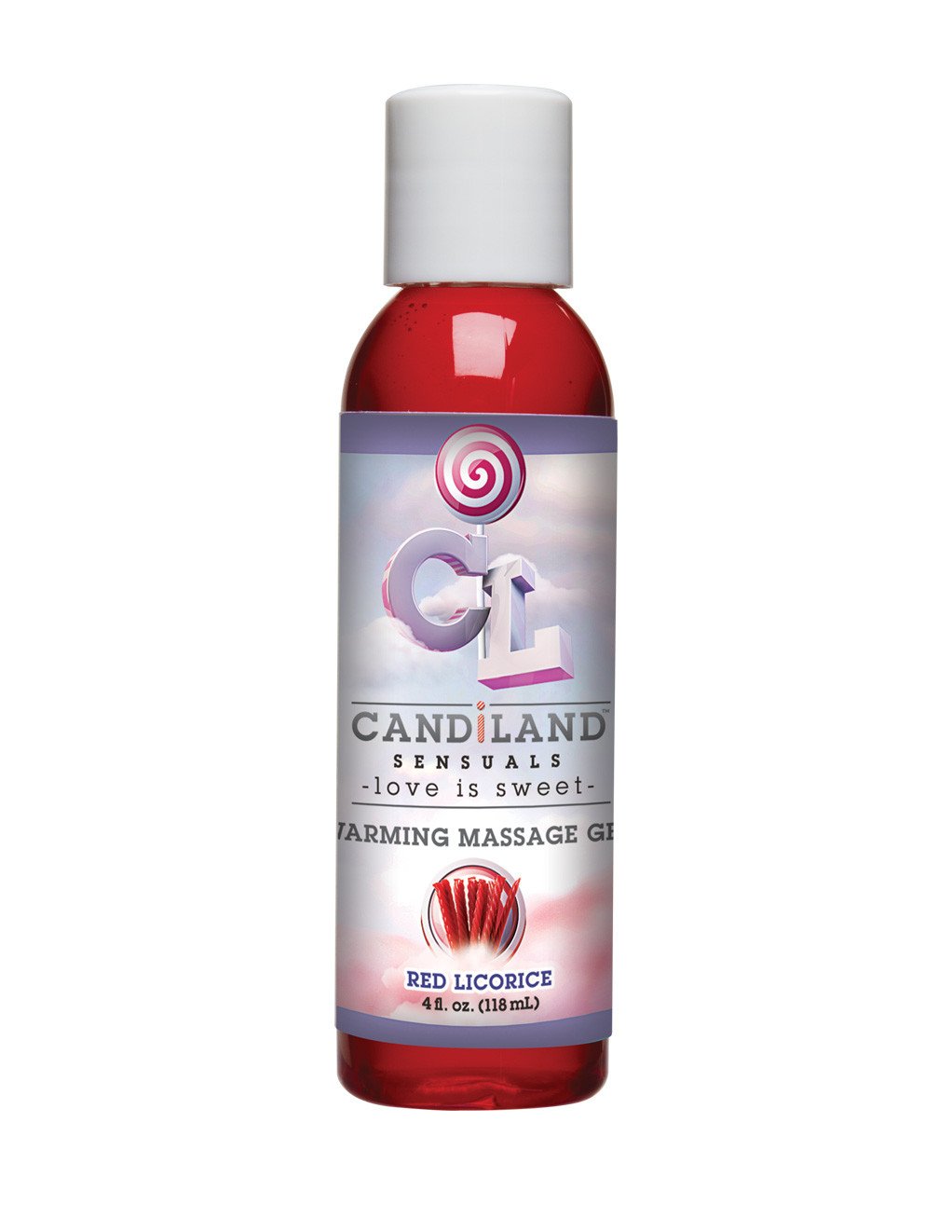 Warming Edible Massage Gel Red Licorice