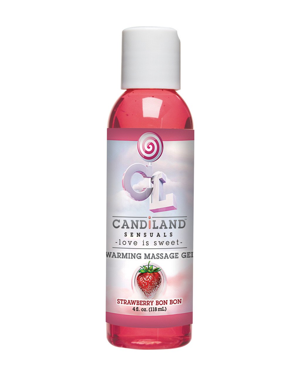 Warming Edible Massage Gel Strawberry