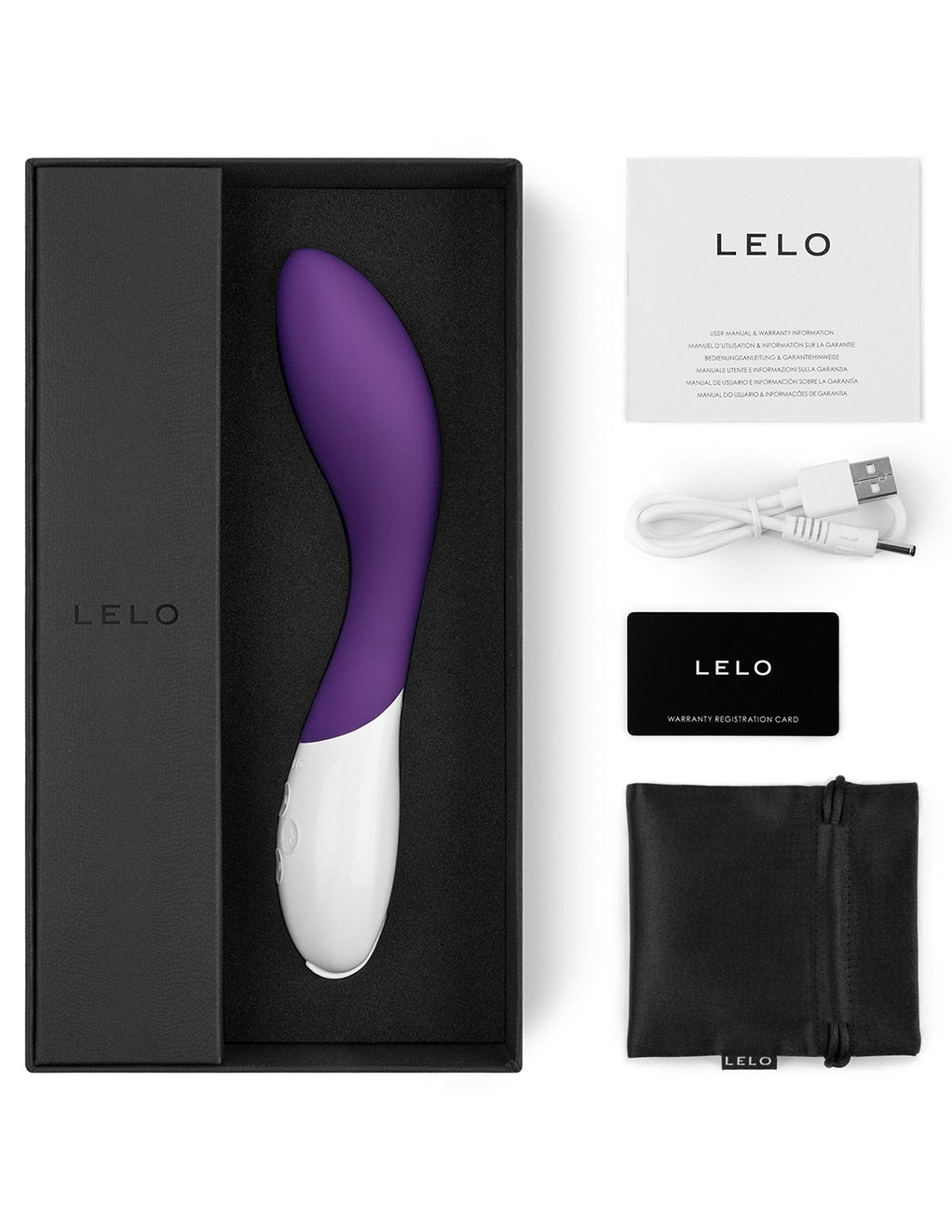Lelo Mona 2 Waterproof Vibrator Purple - Novelties - G Spot