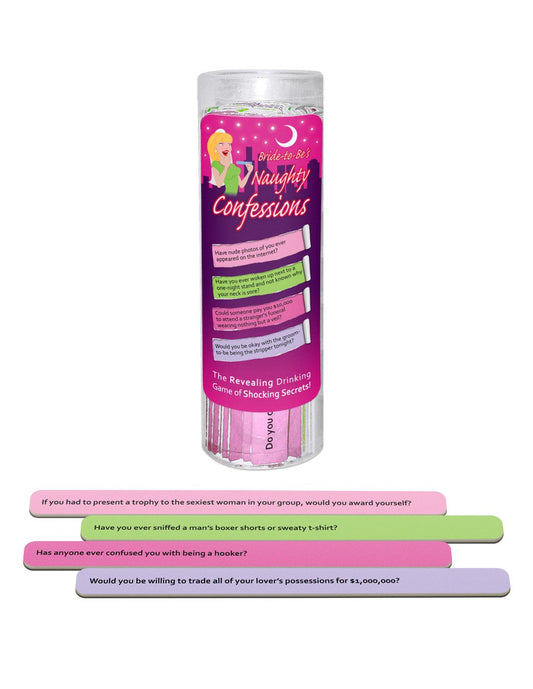 Bride to Be Naughty Confession Game