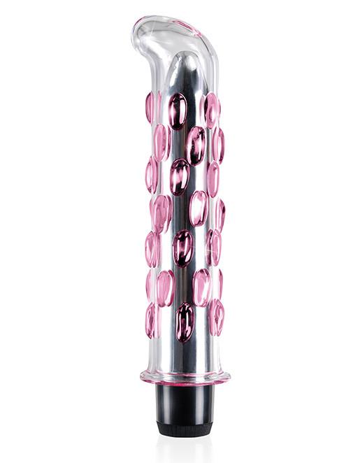 Icicles No 19 Vibrating GSpot Vibrator 7.5 Inch Pink