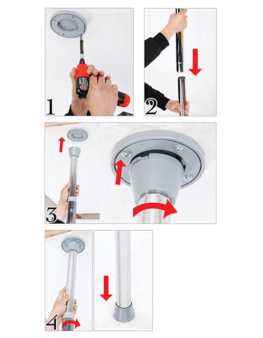 Fetish Fantasy Light up Dance Pole - General Merchandise - Stripper Poles