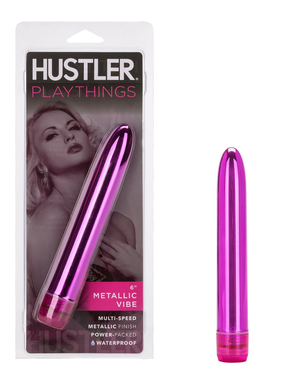 Hustler Playthings Metallic Vibe - Novelties - Massager