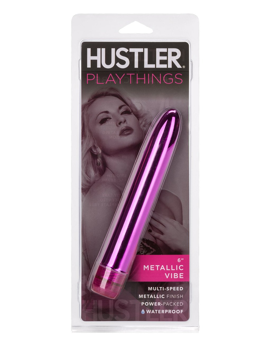 Hustler Playthings Metallic Vibe - Novelties - Massager